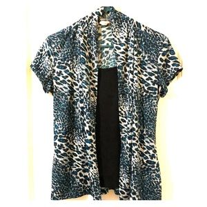 (Leopard) Print Blouse